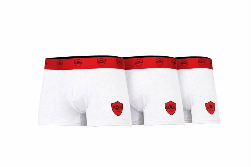 Kırmızı Beyaz Premium Boxer